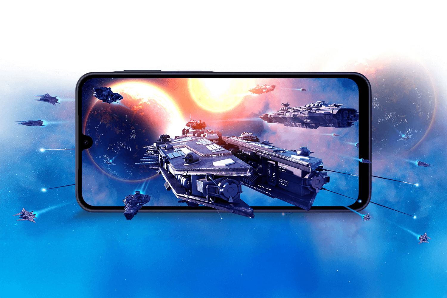 Large Super AMOLED Display