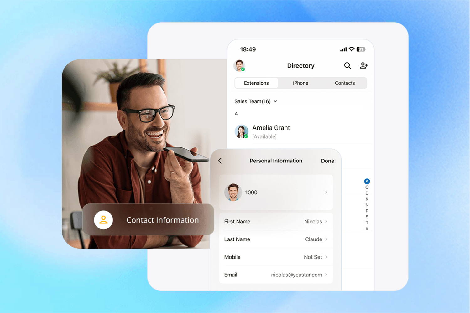 All Contacts in One Place