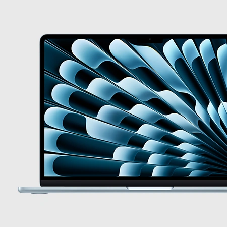 Close-up of the Apple Macbook Air's screen