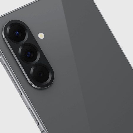 Close-up of the Samsung Galaxy A56's rear camera lenses