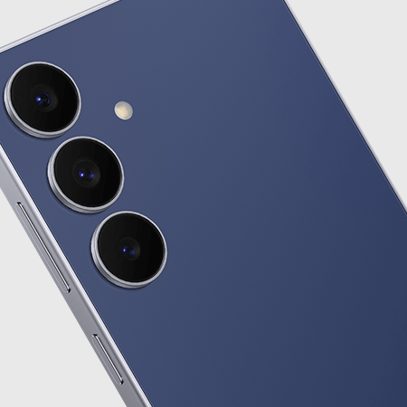 Close-up of the Samsung Galaxy S25 FE's rear camera lenses