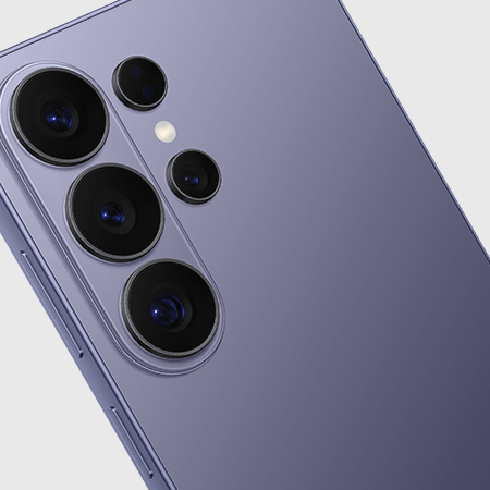 Close-up of the Samsung Galaxy S26 Ultra's rear camera lenses