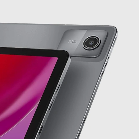 Close-up of the Lenovo Tab M11's rear camera lenses