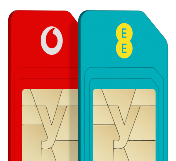 EE & Voda SIMs
