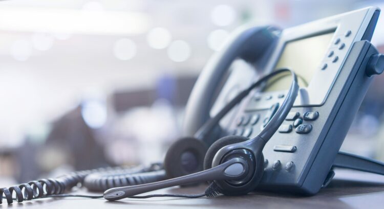 Close,Up,Soft,Focus,On,Telephone,Devices,With,Copy,Space